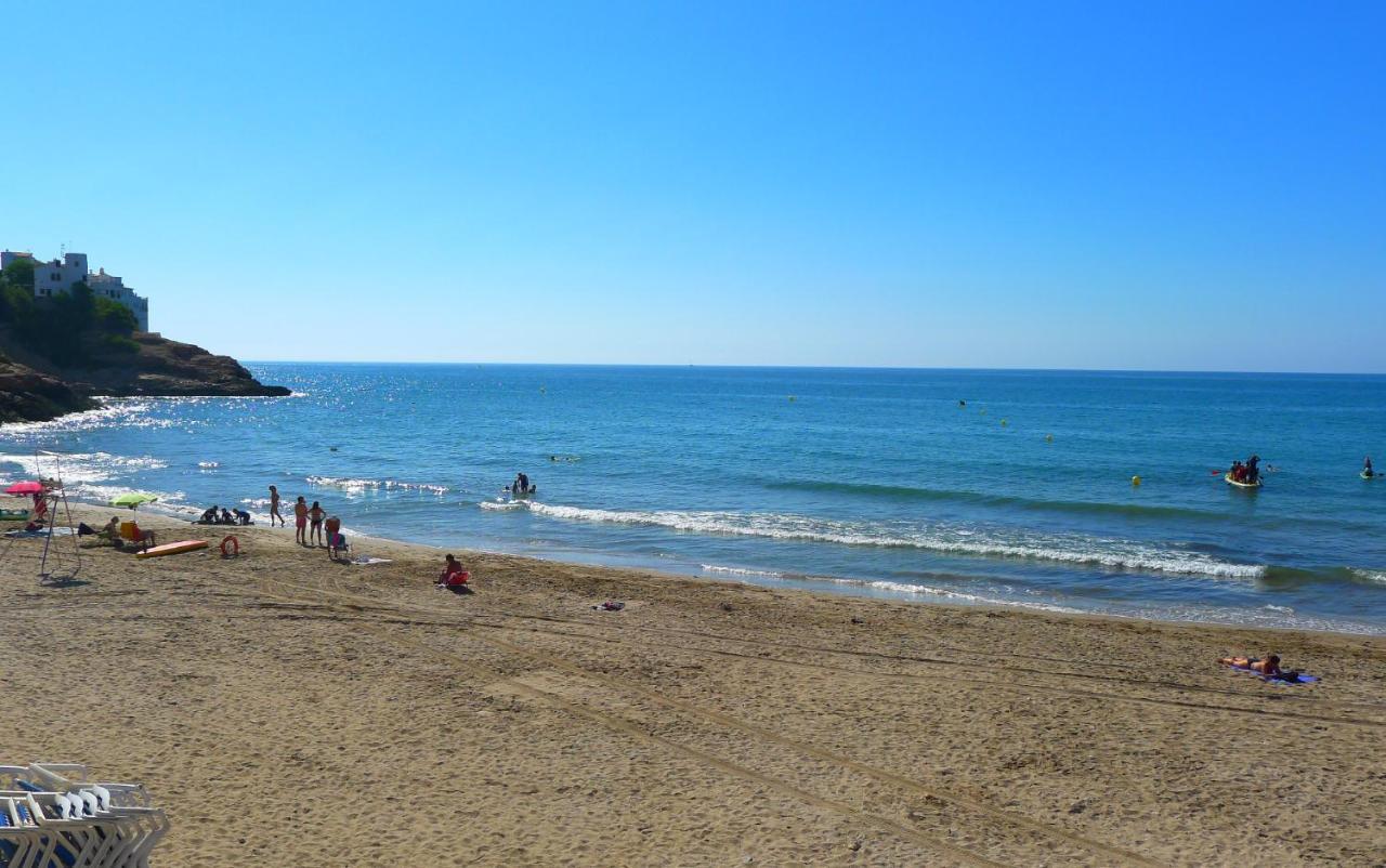 דירות סיטגס La Marina Seaview Penthouse מראה חיצוני תמונה